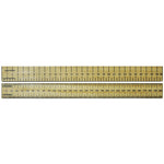 Hardwood 30cm Ruler - Double Sided