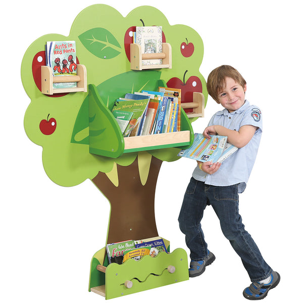 Profile Education Double Sided Book Storage Apple Tree Display Unit