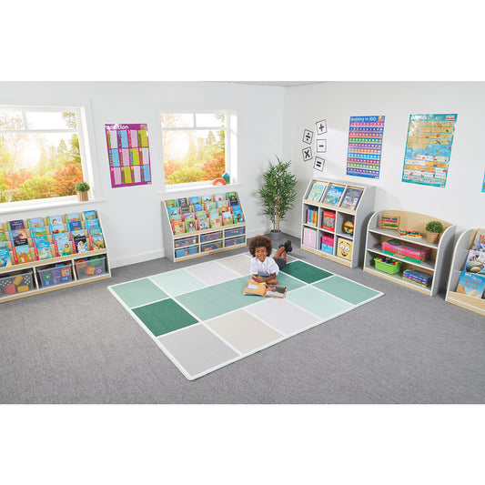 Colour Block Scandi Rug