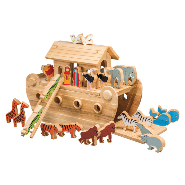 Deluxe Natural Ark & 24 Colourful Characters