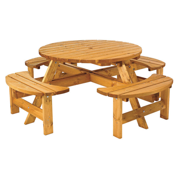 Adult Cotswold Round Picnic Table