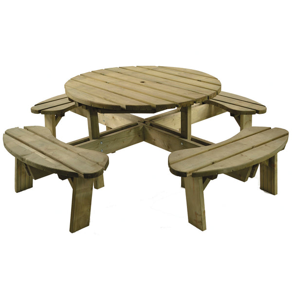 Aberdeen Heavy Duty Round Picnic Table