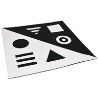 Black & White Floor Mat