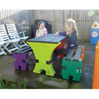 Junior Jigsaw Table and Bench