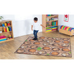 Natural World™ Woodland Themed Double Sided Carpet