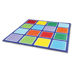 Rainbow™ Squares Placement Carpet