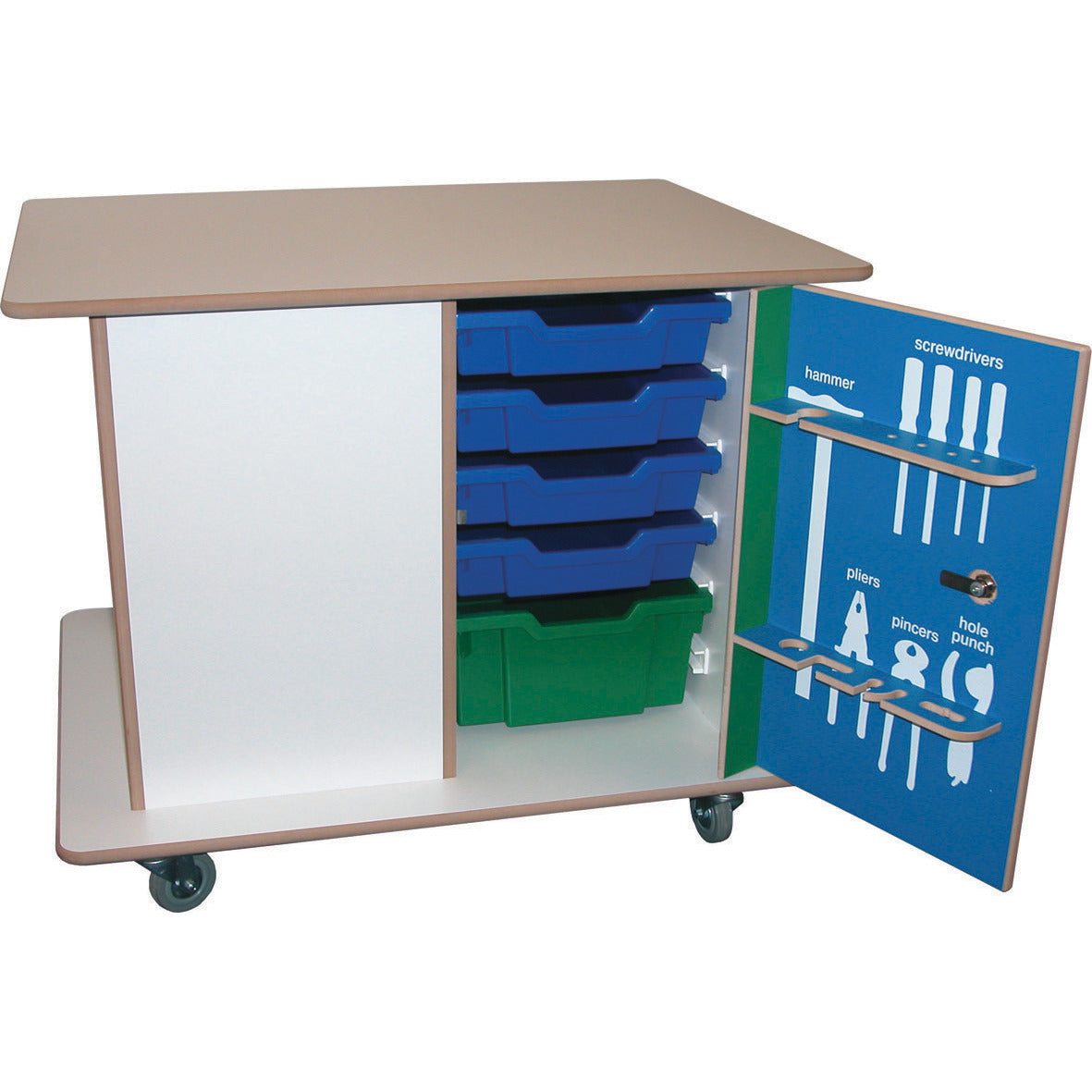 Infant Workstation Technology Trolley