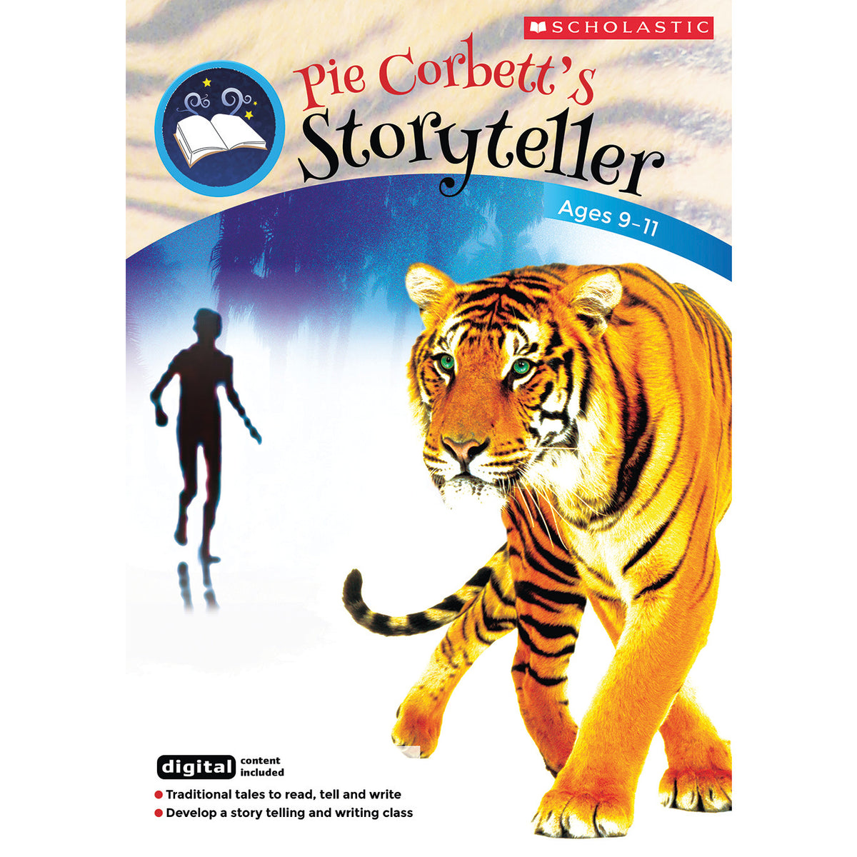 Pie Corbett The Boy and the Tiger Video and Story Telling Set Eduzone Ltd