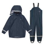 Premium Navy Rain Suit