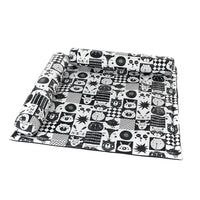Large Padded Floor Mat with Bolsters