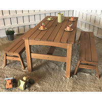 Pre-school Height Outdoor Table & Benches