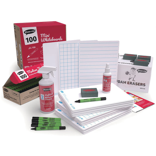 A4 Multi-Curriculum Whiteboards