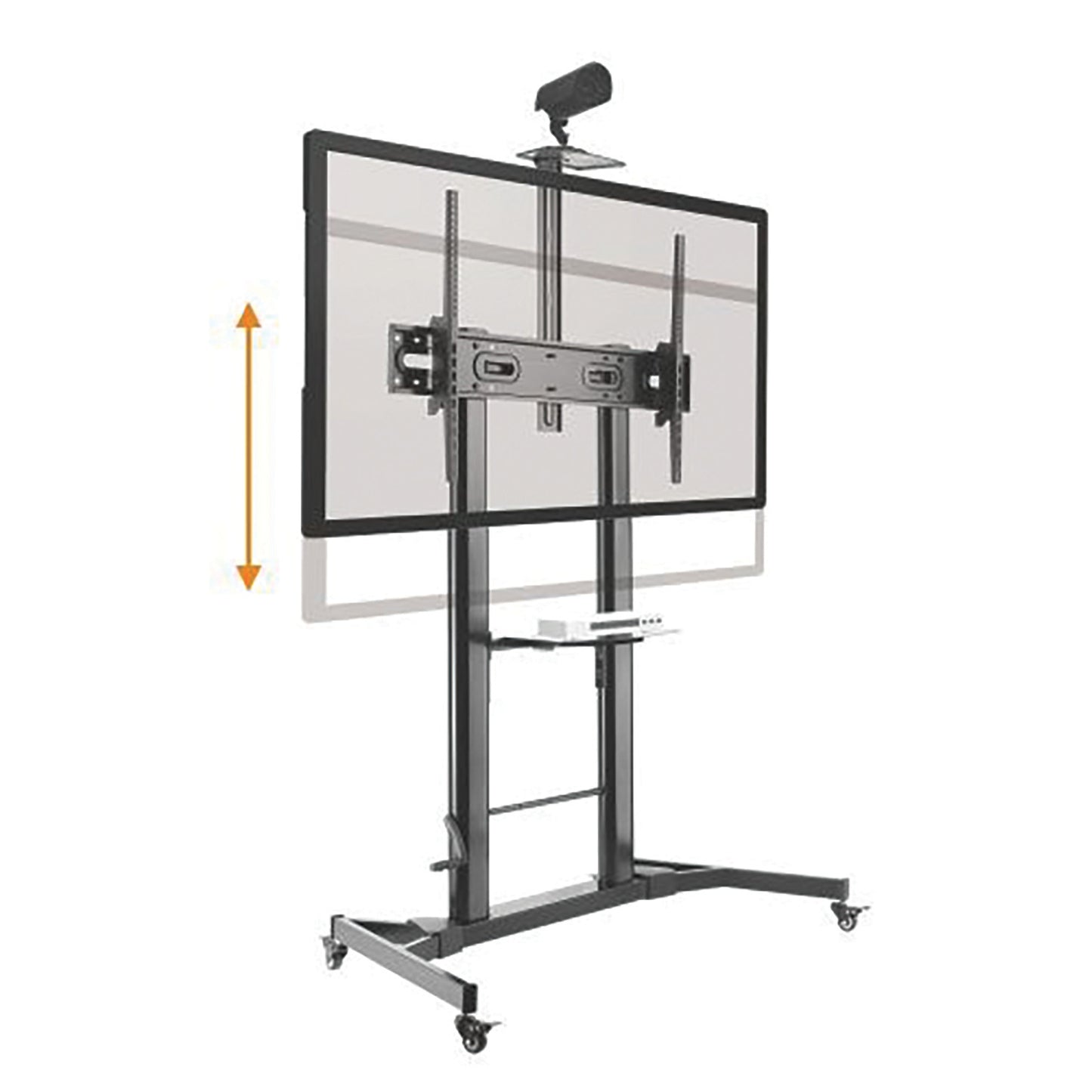 Height Adjustable Mobile Trolley 60" - 100"
