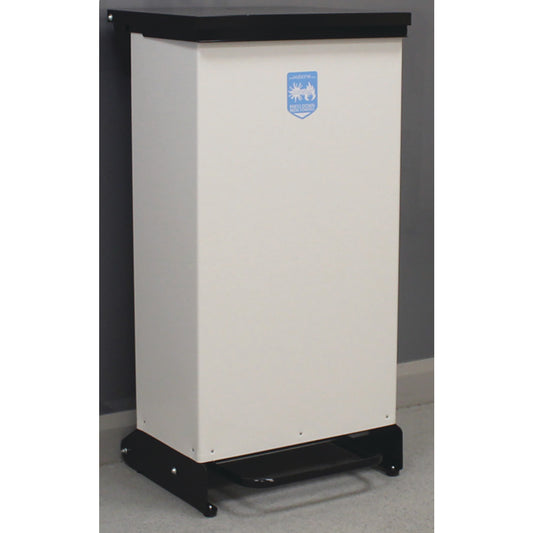 Metal Fire Retardant Sackholder 80L with Lids