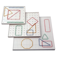 Geometry Patterns and Symmetry Pin Boards