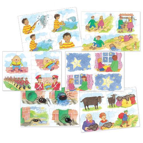 Nursery Rhymes Puzzles - Set 1