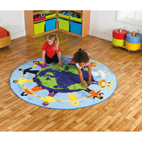 Kit For Kids Children of the World® - Multicultural Circular Carpet